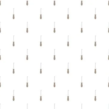 Speed hook tool repeating pattern on white background Illustrazione stock