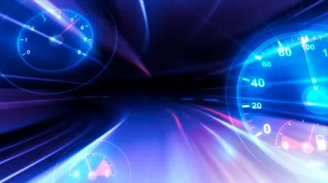 SPEED Stock Illustration