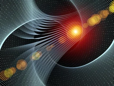 Speed of Information Stream 스톡 일러스트