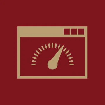 Speed internet test icon. vector design. Speed test symbol. web. graphic. JPG Stock Illustration