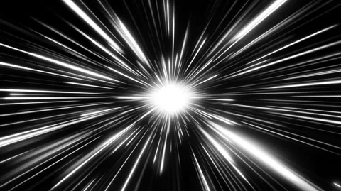 Speed Light Animation With Dark Black Background 動画素材 294202047