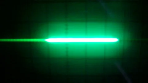 Speed of the light in color green Video stock 49561012