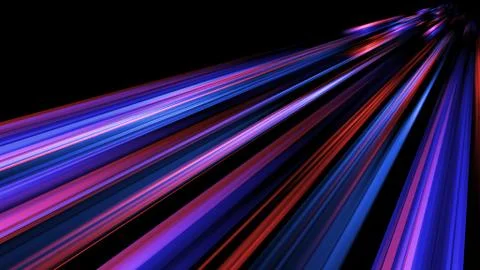 Speed Light Data Network Stream Technology abstract 3D illustration backgrou Stock Illustration