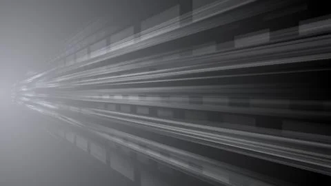 Speed Light Data Network Stream Technology abstract 3D illustration backgrou 스톡 일러스트