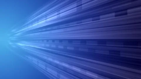 Speed Light Data Network Stream Technology abstract 3D illustration backgrou Stock Illustration