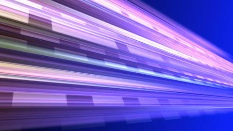 Speed Light Data Network Stream Technology abstract 3D illustration backgrou Stock Illustration