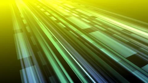 Speed Light Data Network Stream Technology abstract 3D illustration backgrou Stock Illustration