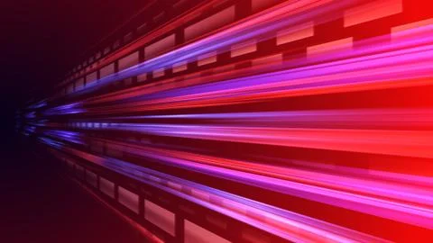Speed Light Data Network Stream Technology abstract 3D illustration backgrou Stock Illustration