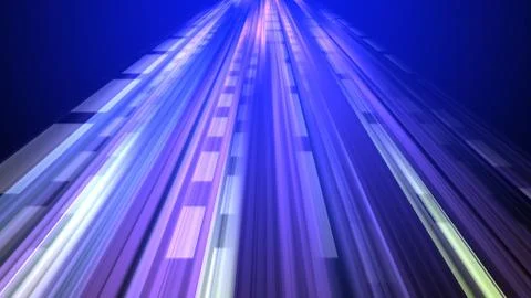Speed Light Data Network Stream Technology abstract 3D illustration backgrou Stock Illustration