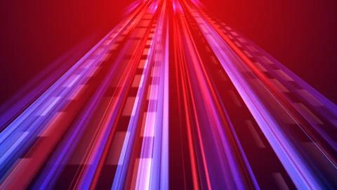 Speed Light Data Network Stream Technology abstract 3D illustration backgrou 스톡 일러스트