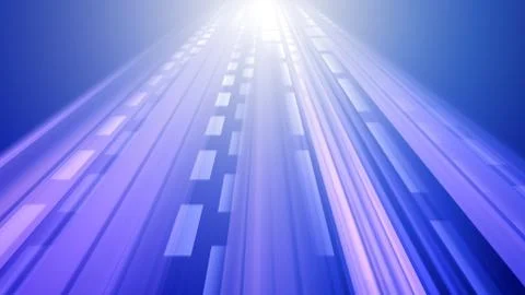 Speed Light Data Network Stream Technology abstract 3D illustration backgrou 스톡 일러스트