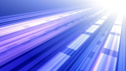 Speed Light Data Network Stream Technology abstract 3D illustration backgrou Stock Illustration