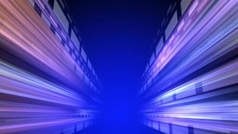 Speed Light Data Network Stream Technology abstract 3D illustration backgrou 스톡 일러스트