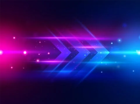 Speed light effect background abstract action fast technology vector movement Stock Illustration