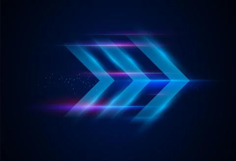 Speed light effect background abstract action fast technology vector movement Stock Illustration