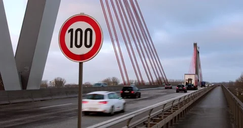 Speed limit Stock Footage 148140400
