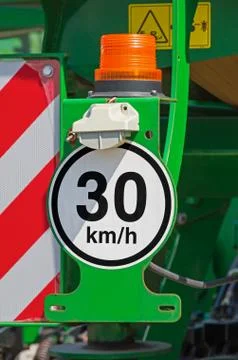 Speed limit Stock Photos