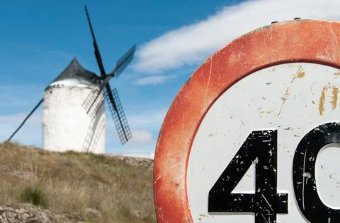 Speed Limit Stock Photos