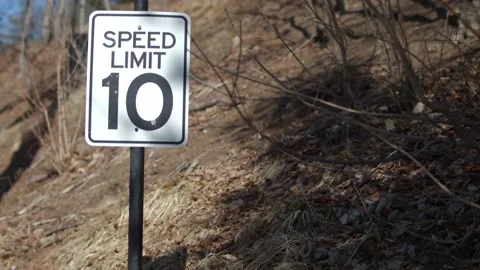 Speed limity sign Video stock 171972147
