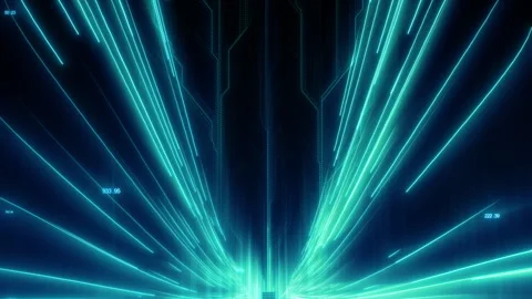 Speed Line Digital Stock Footage 249302656