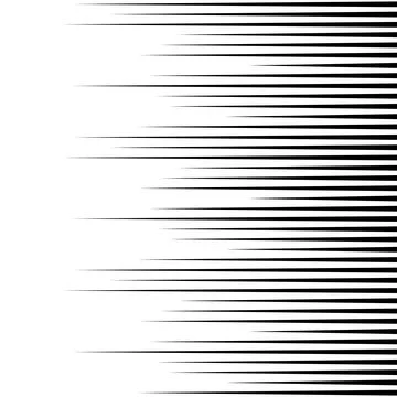 Speed line effect Illustrazione stock