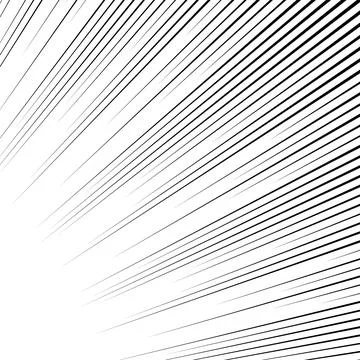 Speed line effect Stock Illustration