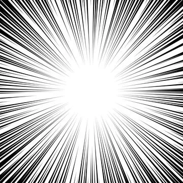 Speed line effect Stock Illustration