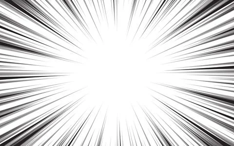 Speed line fast motion background. Comic illustration with lines. Pop art p.. イラスト素材