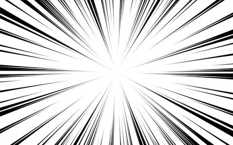 Speed line fast motion background. Comic vector illustration with lines. Bl.. Stock Illustration