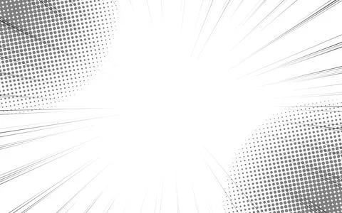 Speed line fast motion background. Comic illustration with lines. Pop art p.. 库存插图