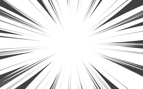 Speed line fast motion background. Comic vector illustration with lines. Bl.. Stock Illustration