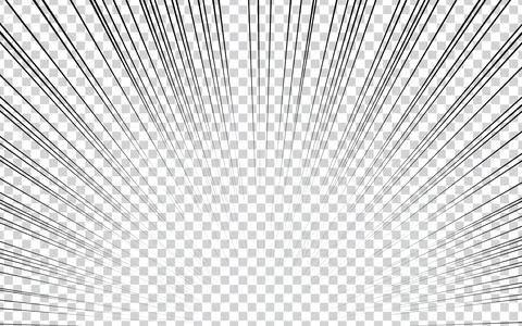 Speed line fast motion background. Comic illustration with lines. Pop art p.. Stock Illustration