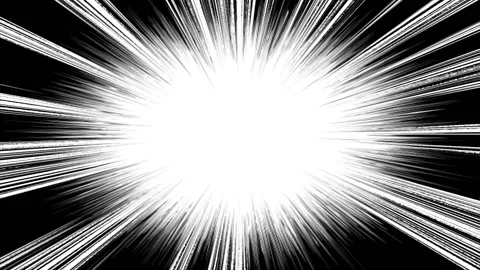 Speed line warp effect loop animation background Stock-Footage 148642869