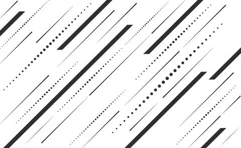 Speed lines and dots lines angle vector background abstract Illustrazione stock