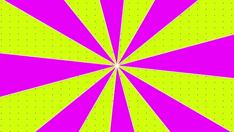 Speed lines animation with dynamic radial motion. Comic-style zoom burst effect. Stock Footage 321061554