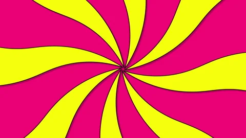 Speed lines animation with dynamic radial motion. Comic-style zoom burst effect. Stock Footage 321061772