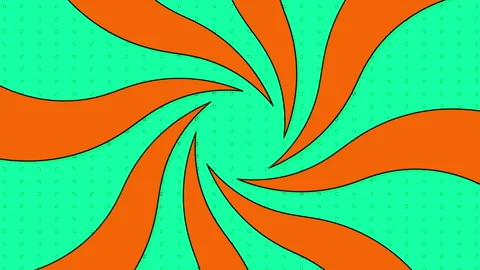 Speed lines animation with dynamic radial motion. Comic-style zoom burst effect. Stock Footage 321073317