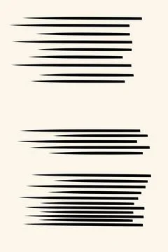 Speed Lines in arrow Form . Vector Illustration .Technology Logo . Design e.. Stock Illustration