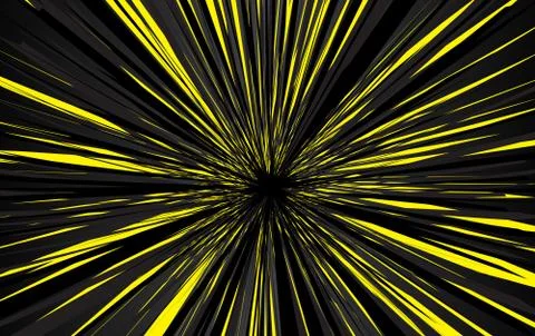 Speed lines background. Effect motion lines for comic book and manga Stock Illustration