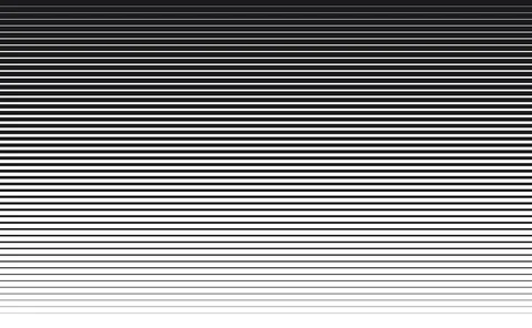 Speed lines background thick to thin Stock Illustration