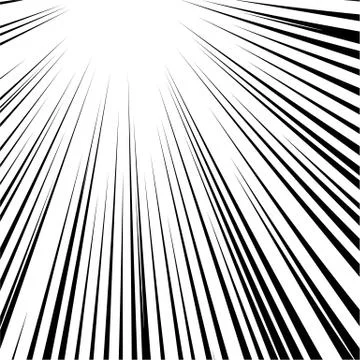 Speed Lines Comic Book Design Illustrazione stock