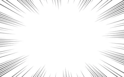 Speed ??lines fast motion background. Comic illustration with lines Stock Illustration