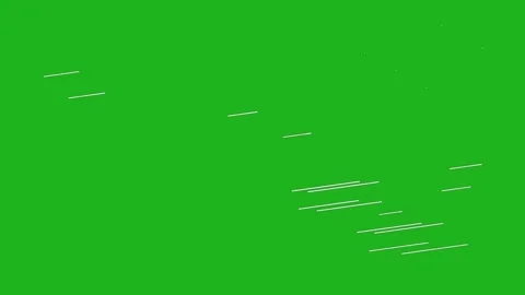 Speed lines motion graphics with green screen background Stock Footage 133117359