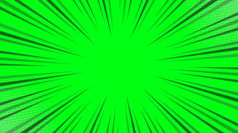 Speed lines motion graphics with green screen Stock Footage 340445309