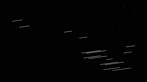 Speed lines motion graphics with night background Stock Footage 134323503