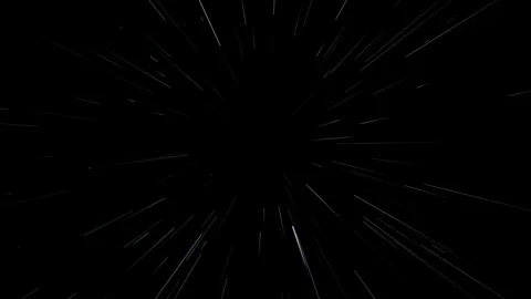 Speed Lines Space Travel Stock Footage 274067370