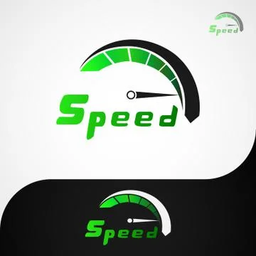 SPEED LOGO 3 Stock Illustration
