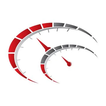 Speed logo template vector icon design Stock Illustration