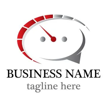 Speed logo template vector icon design 스톡 일러스트