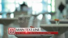 Speed Lower Third Stock After Effects